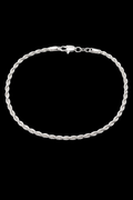 Pulsera "Twisted Luxe" en Plata Italiana 925