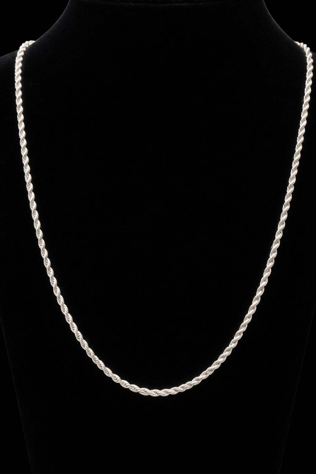 "Aria de Toscana" – Cordón Turbillón en Plata Italiana